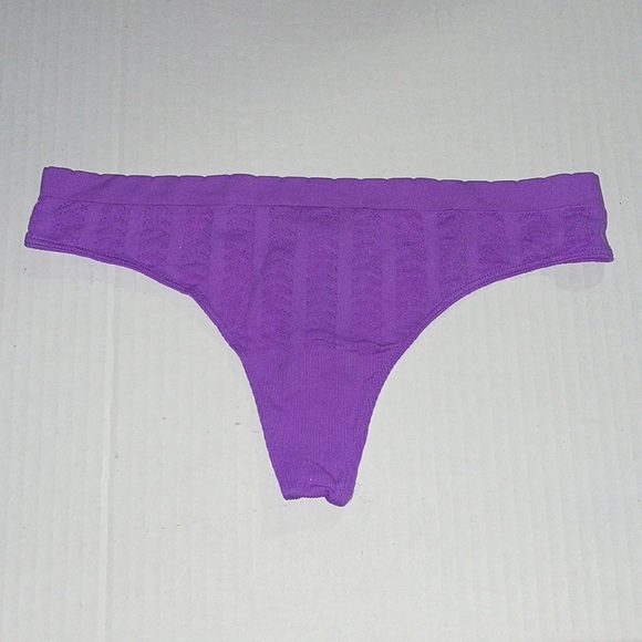 NWT Victoria Secret Panty - Bright Purple - Size L - Picture 6 of 12